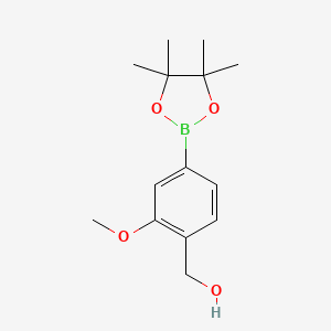 4-Hydroxymethyl-3-methoxyphenylboronic acid pinacol ester