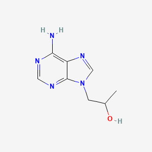 molecular formula C8H11N5O B3238228 9-(2-Hydroxypropyl)adenine 