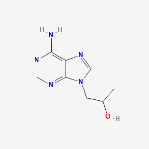 molecular formula C8H11N5O B3238228 9-(2-Hydroxypropyl)adenine CAS No. 14047-26-8