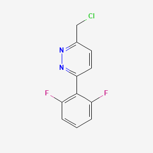 3-(Chloromethyl)-6-(2,6-difluorophenyl)pyridazine