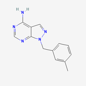 1-(3-methylbenzyl)-1H-pyrazolo[3,4-d]pyrimidin-4-amine