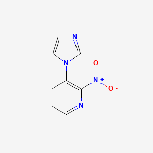 3-(1H-Imidazol-1-yl)-2-nitropyridine