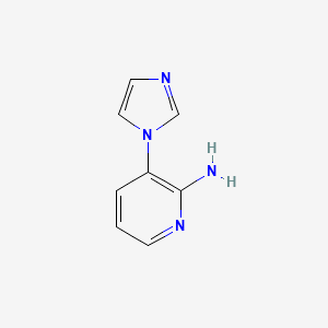 3-(1H-Imidazol-1-yl)pyridin-2-amine