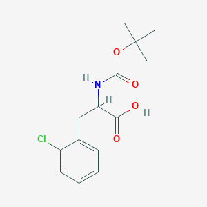 2-Tert-butoxycarbonylamino-3-(2-chloro-phenyl)-propionic acid