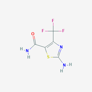 2-Amino-4-(trifluoromethyl)thiazole-5-carboxamide