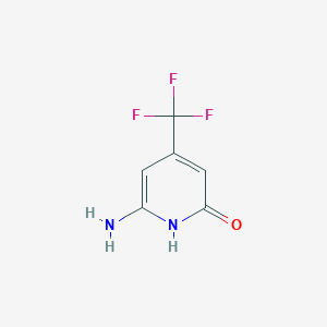 6-Amino-4-(trifluoromethyl)pyridin-2(1H)-one