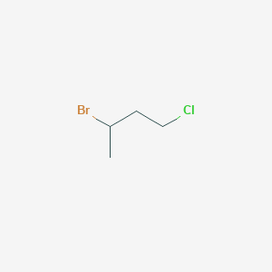 molecular formula C4H8BrCl B3238547 3-Bromo-1-chlorobutane CAS No. 141507-40-6