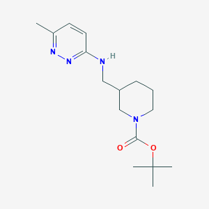 tert-Butyl 3-(((6-methylpyridazin-3-yl)amino)methyl)piperidine-1-carboxylate