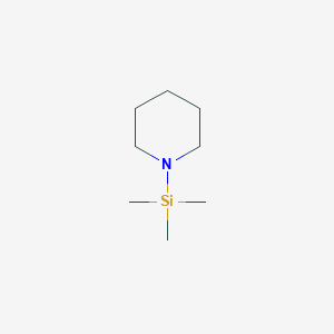 molecular formula C8H19NSi B032395 1-(三甲基硅基)哌啶 CAS No. 3768-56-7