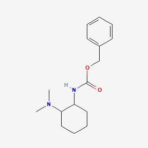 Benzyl (2-(dimethylamino)cyclohexyl)carbamate