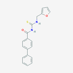 molecular formula C19H16N2O2S B324033 N-([1,1'-biphenyl]-4-ylcarbonyl)-N'-(2-furylmethyl)thiourea 