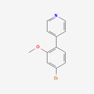 4-(4-Bromo-2-methoxyphenyl)-pyridine