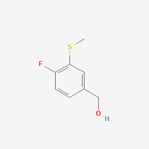 4-Fluoro-3-(methylthio)benzyl alcohol