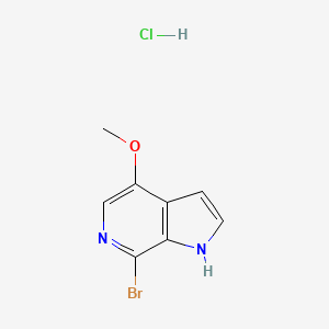 7-Bromo-4-methoxy-1H-pyrrolo[2,3-c]pyridine hydrochloride