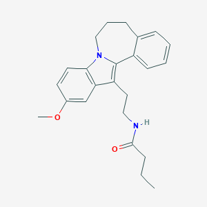 molecular formula C21H37ClN2O3 B032412 2-(Diethylamino)ethyl (3-(octyloxy)phenyl)carbamate hydrochloride CAS No. 32223-82-8