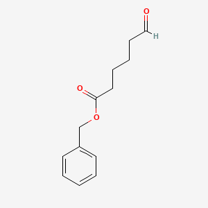 molecular formula C13H16O3 B3241639 Benzyl 6-oxohexanoate CAS No. 147790-52-1