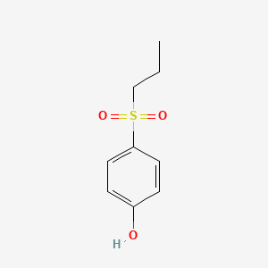 molecular formula C9H12O3S B3241695 4-(Propane-1-sulfonyl)phenol CAS No. 148038-16-8