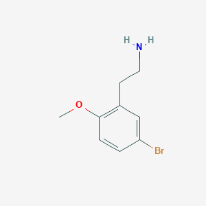 B3241957 2-(5-Bromo-2-methoxyphenyl)ethanamine CAS No. 149488-99-3