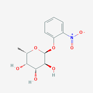 molecular formula C12H15NO7 B3242068 2-Nitrophenyl beta-L-fucopyranoside CAS No. 150025-35-7