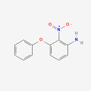 molecular formula C12H10N2O3 B3242208 2-Nitro-3-phenoxyaniline CAS No. 1505150-85-5