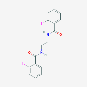 molecular formula C16H14I2N2O2 B324225 2-iodo-N-[2-[(2-iodobenzoyl)amino]ethyl]benzamide 