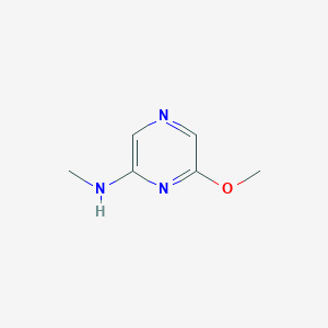 molecular formula C6H9N3O B3242451 6-Methoxy-N-methylpyrazin-2-amine CAS No. 1516709-09-3