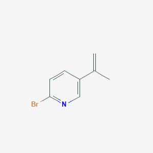 molecular formula C8H8BrN B3242462 2-Bromo-5-(prop-1-en-2-yl)pyridine CAS No. 1516805-43-8