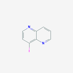 molecular formula C8H5IN2 B3242594 4-Iodo-1,5-naphthyridine CAS No. 152563-03-6