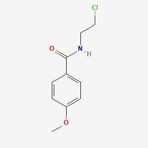 molecular formula C10H12ClNO2 B3242604 N-(2-Chloroethyl)-4-methoxybenzamide CAS No. 15257-92-8