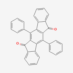 B3242654 5,11-Diphenylindeno[1,2-b]fluorene-6,12-dione CAS No. 152771-67-0