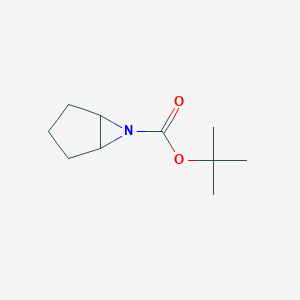 molecular formula C10H17NO2 B3242865 tert-Butyl 6-azabicyclo[3.1.0]hexane-6-carboxylate CAS No. 153789-12-9