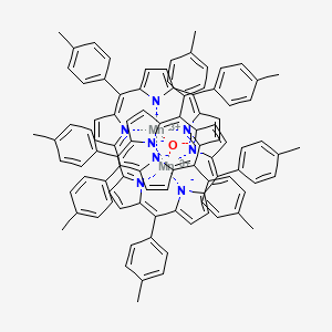 molecular formula C96H72Mn2N8O B3242984 Manganese(III)meso-tetrakis(4-methylphenyl)porphine-|I-oxodimer CAS No. 154089-44-8