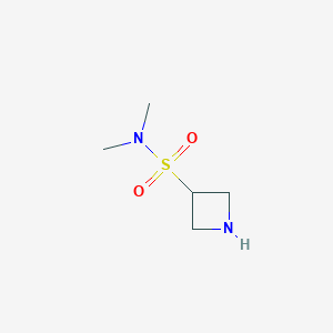 molecular formula C5H12N2O2S B3243006 N,N-Dimethylazetidine-3-sulfonamide CAS No. 1542590-67-9