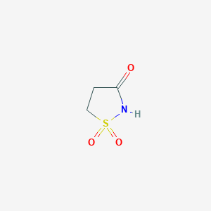molecular formula C3H5NO3S B3243037 1lambda6,2-Thiazolidine-1,1,3-trione CAS No. 15441-09-5