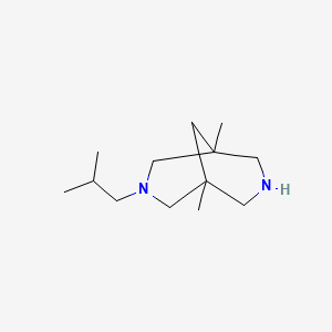 1,5-Dimethyl-3-(2-methylpropyl)-3,7-diazabicyclo[3.3.1]nonane