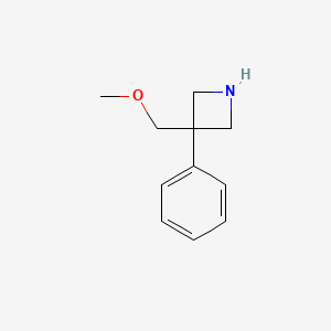 3-(Methoxymethyl)-3-phenylazetidine