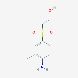 2-(4-Amino-3-methylbenzenesulfonyl)ethan-1-ol