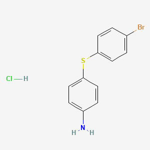 4-[(4-Bromophenyl)thio]aniline hydrochloride