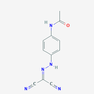 molecular formula C11H9N5O B324345 N-[4-[2-(dicyanomethylidene)hydrazinyl]phenyl]acetamide 