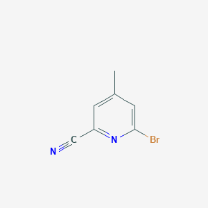 6-Bromo-4-methylpyridine-2-carbonitrile