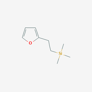 [2-(Furan-2-yl)ethyl](trimethyl)silane