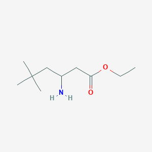 Ethyl 3-amino-5,5-dimethylhexanoate
