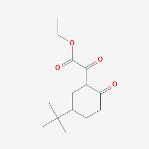Ethyl 2-(5-(tert-butyl)-2-oxocyclohexyl)-2-oxoacetate