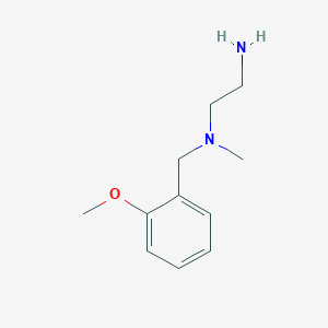 molecular formula C11H18N2O B3243657 N1-(2-methoxybenzyl)-N1-methylethane-1,2-diamine CAS No. 158663-49-1