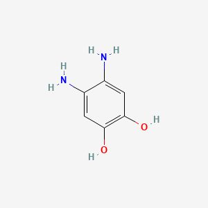 molecular formula C6H8N2O2 B3243845 4,5-Diamino catechol CAS No. 159661-41-3