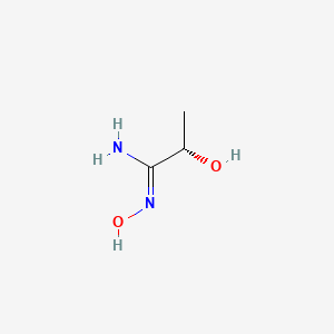 molecular formula C3H8N2O2 B3244049 (2S)-N',2-dihydroxypropanimidamide CAS No. 1609388-55-7