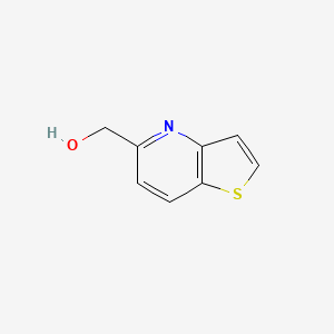 molecular formula C8H7NOS B3244240 Thieno[3,2-b]pyridin-5-ylmethanol CAS No. 161004-98-4