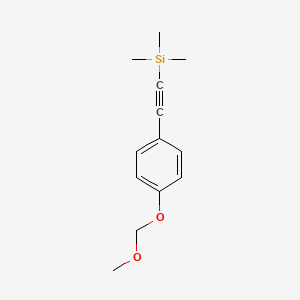 (4-Methoxymethoxy-phenylethynyl)-trimethylsilane