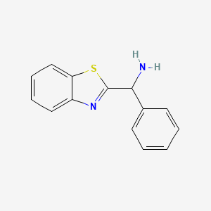 1,3-Benzothiazol-2-yl(phenyl)methanamine