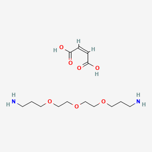 1-Propanamine, 3,3'-[oxybis(2,1-ethanediyloxy)]bis-, (2Z)-2-butenedioate (1:2)